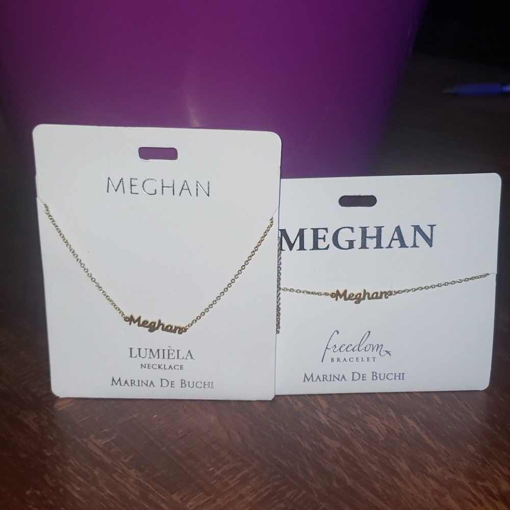 Meghan Freedom bracelet & necklace